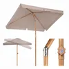 Sekey Balkonschirm Rechteckig Holzoptik 200×125 cm, Produktbild-Vorschau 1
