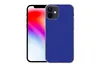 MuchoWow® Handyhülle Schutzhülle Hülle für iPhone 12 Blau - Produktbild-Vorschau 2