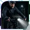 Luce LED da bicicletta a energia solare con campanello, 120 Anteprima dell’immagine prodotto 10