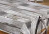 Wachstuchtischdecke glatt Holz beige abwischbar Garten Produktbild-Vorschau 3