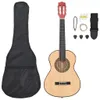 vidaXL 8-dielna klasická gitara pre deti - začiatočníkov Náhľad obrázku produktu 8