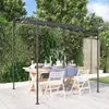 vidaXL Markise Anthrazit 2x2,3 m 180 g/m² Stoff und Stahl Produktbild-Vorschau 2