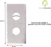 A close-up of a metal blade with dimensions and specifications indicated. Produktbild-Vorschau