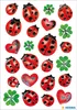 HERMA Sticker DECOR "Marienkäfer silber" 48 Sticker auf 2 Produktbild-Vorschau 2