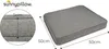 sunnypillow 4er Set Stuhlkissen wasserdicht UV-lichtecht 50 Produktbild-Vorschau 2
