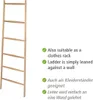 WENKO Handtuch Leiter ACINA Holz Halter Aufbewahrung Bad Produktbild-Vorschau 3