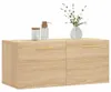 vidaXL Nástenná skriňa Sonoma dub 80x36,5x35 cm odvodený Náhľad obrázku produktu 3