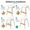 Bambus Hochstuhl Fußstütze, verstellbar & rutschfest, Produktbild-Vorschau 5