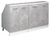 Dachschrägenschrank-Set Vicco Rion Beton 140 cm 2er Set Produktbild-Vorschau 1