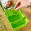Zelená korenička s piatimi vyberateľnými priehradkami na Náhľad obrázku produktu 5