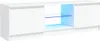 A white TV stand with LED lighting. Náhľad obrázku produktu