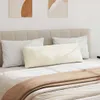 vidaXL Vankúš na pohovku 2 kusy krémový 120 x 40 cm Náhľad obrázku produktu 4