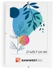 RAWWEST.BIS Rahmenloser Bilderrahmen A4 21x29,7 cm Produktbild-Vorschau 1