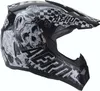 Crosshelm Helm Kinderhelm Motorradhelm Motocross Skeleton Produktbild-Vorschau 5