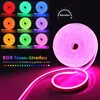 Neon LED Strip RGBIC Silikon,5M Led Streifen IP65 Produktbild-Vorschau 2