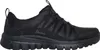A black Skechers women's sneaker shown from the side. Produktbild-Vorschau