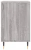 vidaXL Schuhregal Grau Sonoma 102x36x60 cm Holzwerkstoff Produktbild-Vorschau 5