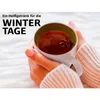 MIAMIO - 6 x 350 ml Kaffeetassen Set Außen Weiß Innen Produktbild-Vorschau 5