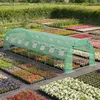 Serre en film plastique XMTECH 8 x 3 x 2 m, serre en acier Voir les images du produit 11