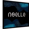 MuchoWow® Gerahmtes Poster Noelle - Pastell - Mädchen 40x40 Produktbild-Vorschau 1