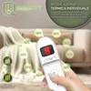 sinnlein® Heizdecke aus Plüsch 160 x 120 cm Creme SÜD  | Produktbild-Vorschau 5