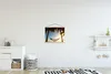 MuchoWow® Textilposter Palme - Hängematte - Sonnenuntergang Produktbild-Vorschau 2