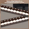 ZMH LED Deckenleuchte Schlafzimmer 24W Schwarz Produktbild-Vorschau 7