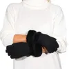 Harrys-Collection Damen Handschuhe aus Lammfell mit Pelz, Produktbild-Vorschau 4