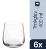Vaso de cristal Leonardo Brunelli, vaso para agua, vaso de Vista previa de la imagen del producto 2