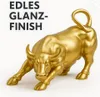 Wall Street Bulle Figur Feng Shui Deko Statue Resin Büro Produktbild-Vorschau 3