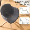 Esszimmerstühle drehbar 2er Set, moderner Küchenstuhl mit Produktbild-Vorschau 4