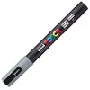 POSCA PC3M G, 1 kusů, Šedá, Fibre tip, Černá, Kulatý, 0,9 Náhled obrázku produktu 3