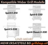 grillshop.at Weber Ersatzteil Flavorizer Bars aus Edelstahl Produktbild-Vorschau 3