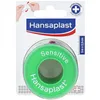 The image shows the packaging of Hansaplast Sensitive medical tape. Podgląd zdjęcia produktu