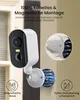 2K Überwachungskamera Outdoor-Batterie, magnetische Produktbild-Vorschau 3