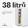 Klarstein Mini lednice, 38 l, malá, tichá lednice do Náhled obrázku produktu 2
