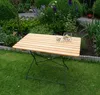 DEGAMO Gartenset PASSAU 5-teilig klappbar, Flachstahl grün Produktbild-Vorschau 6