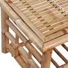 A close-up view of a bamboo couch table, focusing on the texture and construction of the material. Anteprima dell’immagine prodotto