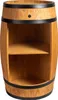 A barrel-shaped cabinet with shelves, isolated on a white background. Náhled obrázku produktu
