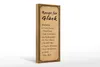 Holzschild Spruch 10x27cm Rezept für Glück 2 Tassen Freude Produktbild-Vorschau 1