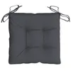 vidaXL Poduszka na krzesło 2 szt. Antracyt 40x40x7 cm Podgląd zdjęcia produktu 8