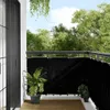 vidaXL Balkon-Sichtschutz Schwarz 90x800 cm 100 % Produktbild-Vorschau 2