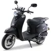Motorroller 50 ccm Burnout MiniMe 2.0 Mattschwarz 45 km/h Produktbild-Vorschau 1