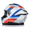 LS2 FF808 Stream II Vintage Helm, weiß/blau/rot, M (57/58) Produktbild-Vorschau 12