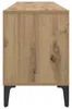 vidaXL Armoire TV Chêne Artisan 150 x 30 x 45 cm Bois Voir les images du produit 7
