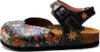 Damenschuhe Calceo Klassische Sandalen mit Blumen CAL1610 Produktbild-Vorschau 4