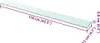 vidaXL Sklenená polica Transparent 110x12 cm Náhľad obrázku produktu 2