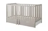 ZEE BAMBI Kaschmir Babybett 140x70 cm 2in1 mit 2 Schubladen Produktbild-Vorschau 4