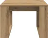 vidaXL Stolik boczny dębowy Artisan 50x50x35 cm materiał Podgląd zdjęcia produktu 4