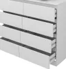 Ladekast Vicco Calisto Wit 39 x 101.5 cm, Model 41299 Productafbeelding-voorbeeld 6